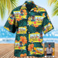 School Bus Driver Tropical Custom Photo - Hawaiian Shirt - Reefox