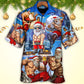 Christmas Santa Weightlifting Christmas Fitness Gym - Hawaiian Shirt - HAWS01NDN031122 - Reefox