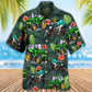 Tractor I Like Tractors And Moutain Biking - Hawaiian Shirt - Reefox