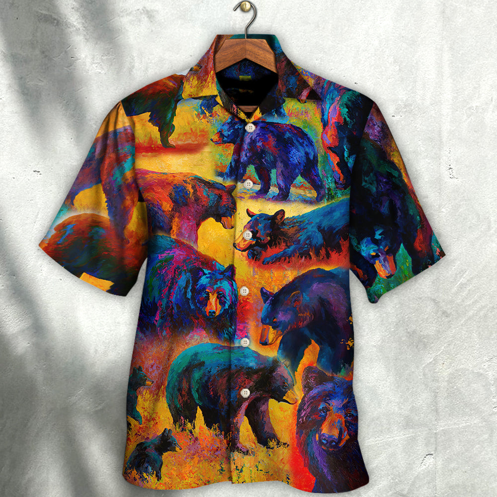 Bear Are Masters Of Survival - Hawaiian Shirt - Reefox
