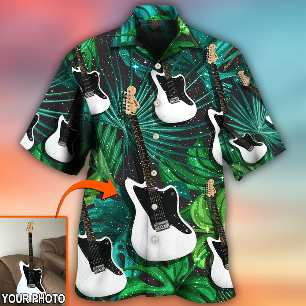 Guitar Various Style Tropical Custom Photo - Hawaiian Shirt - Reefox