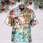 Christmas Snowman Happy Farm Holiday Christmas - Hawaiian Shirt - Reefox