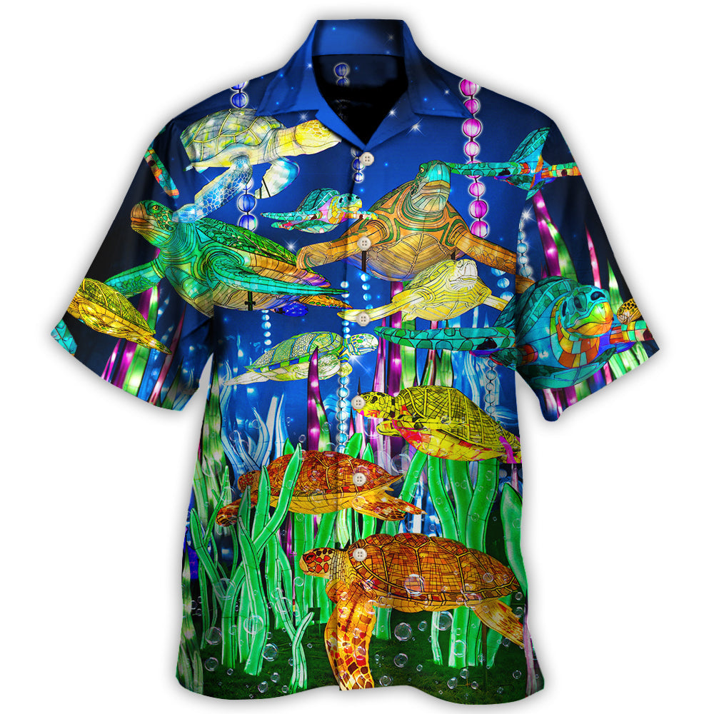 Turtle Find My Soul Into The Ocean - Hawaiian Shirt - Reefox