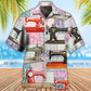 Quilting Machine Knit Fabric - Hawaiian Shirt - Reefox