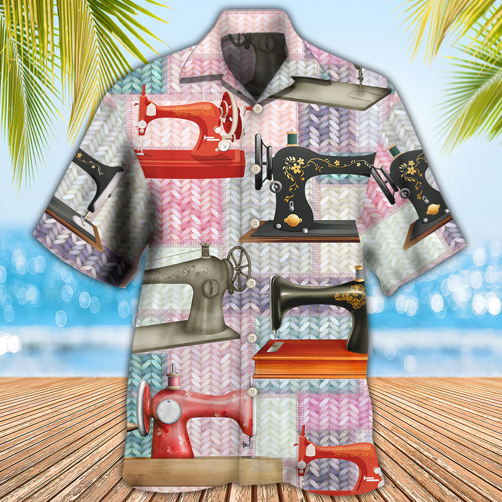Quilting Machine Knit Fabric - Hawaiian Shirt - Reefox