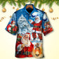 Christmas Santa Claus Story Nights Christmas Is Coming Painting Style - Hawaiian Shirt - Reefox
