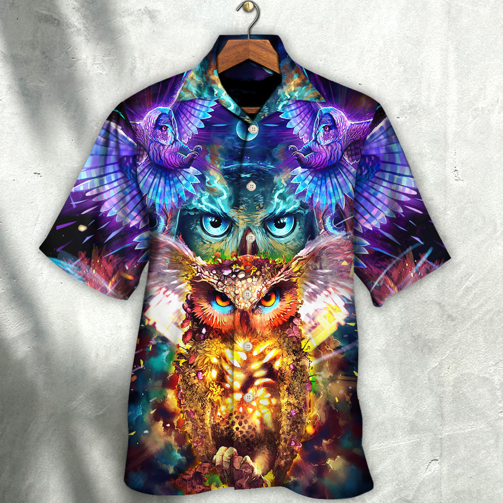 Owl I Need Is You - Hawaiian Shirt - Reefox