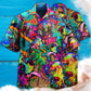 Hippie Dogs Colorfull Style - Hawaiian Shirt - Reefox