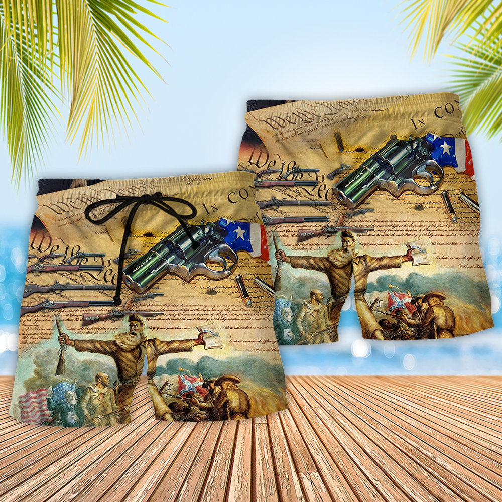 No Gun For Lovely Life - Beach Short Reefox - Owls Matrix LTD