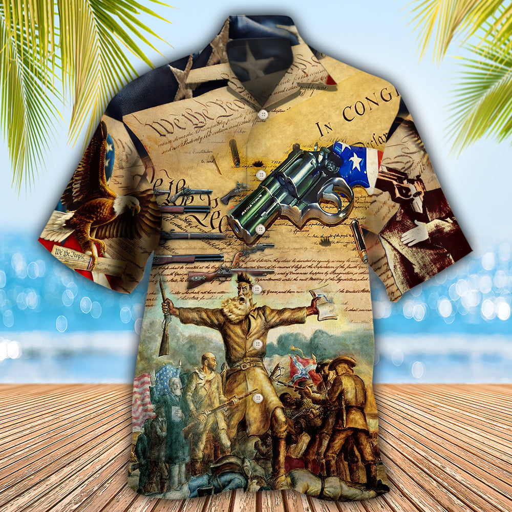 No Gun For Lovely Life - Hawaiian Shirt - Reefox