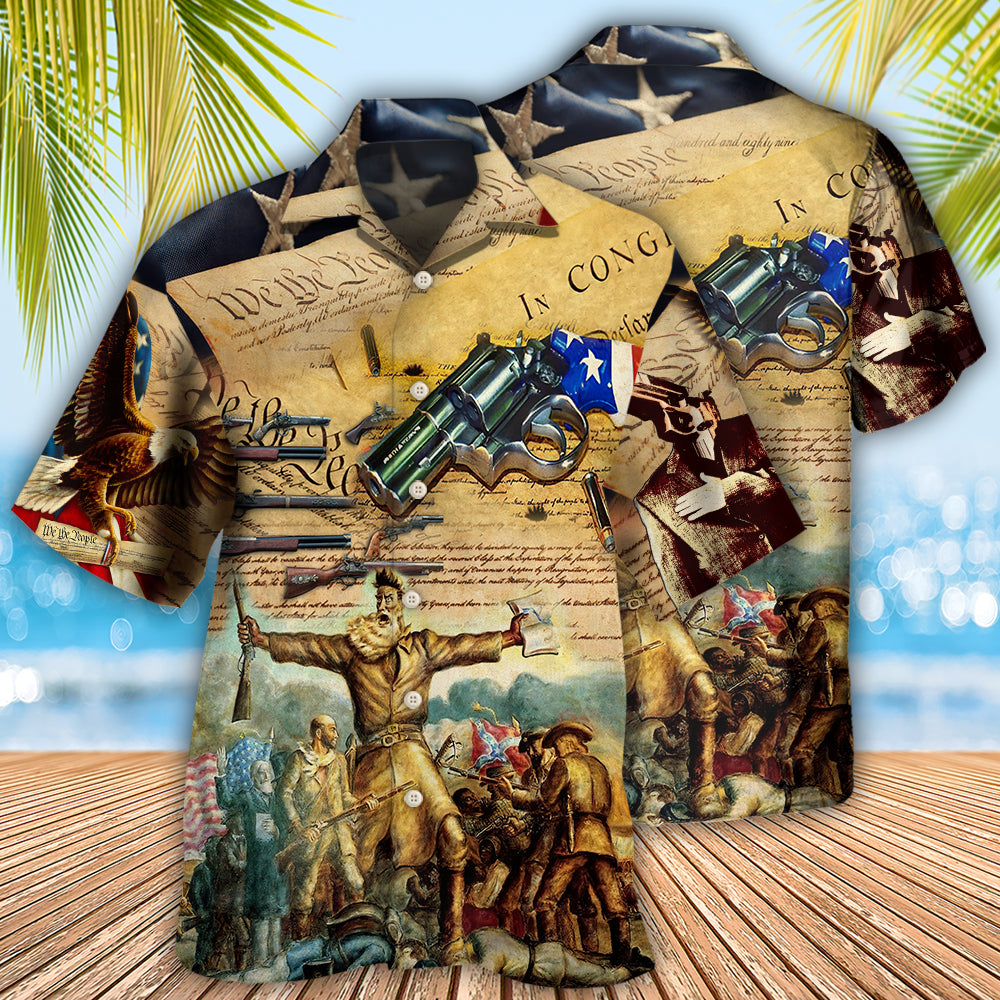 No Gun For Lovely Life - Hawaiian Shirt - Reefox