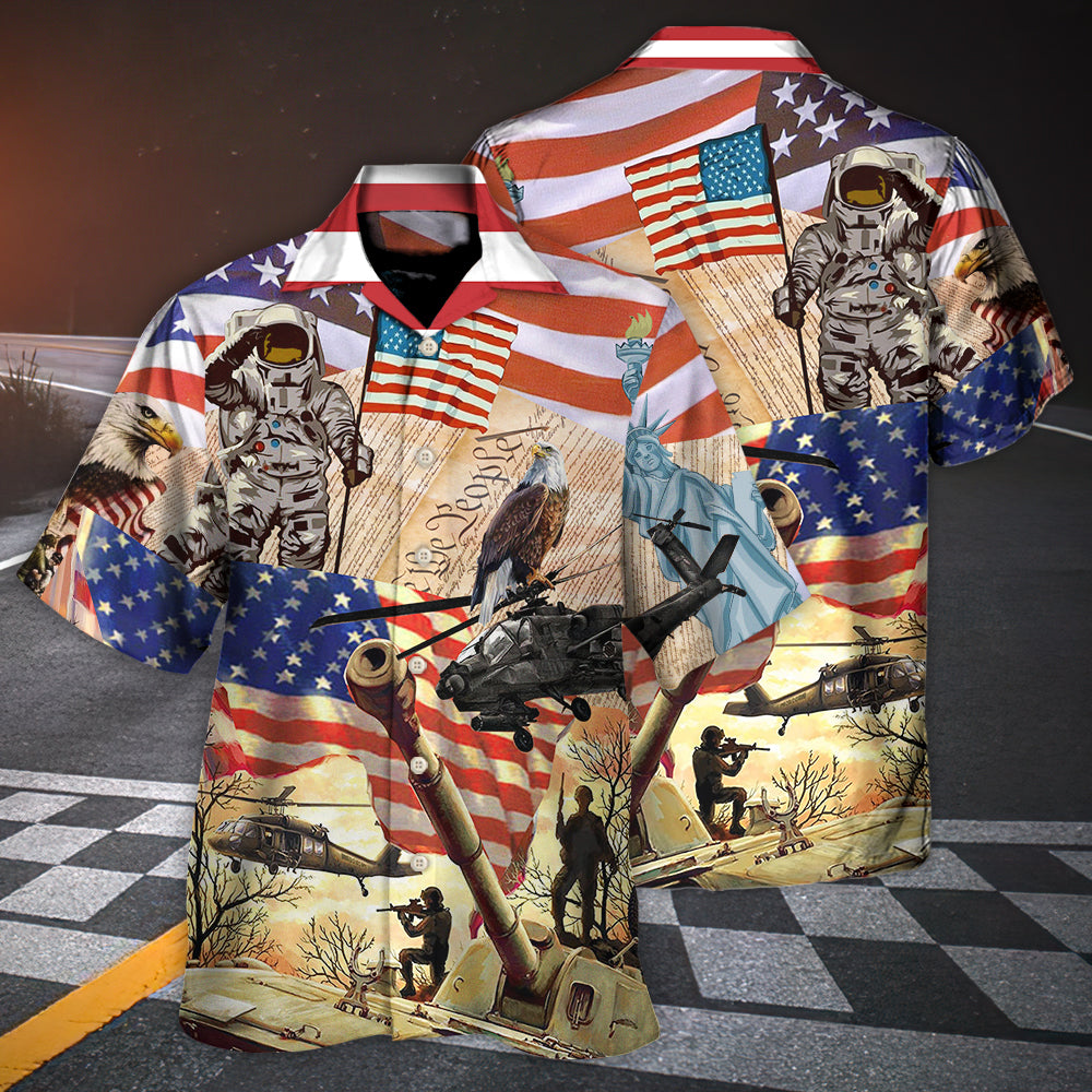 America Independence Day We The People - Hawaiian Shirt - Reefox