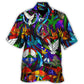 Hippie Is Peace Love Bird Life Style - Hawaiian Shirt
