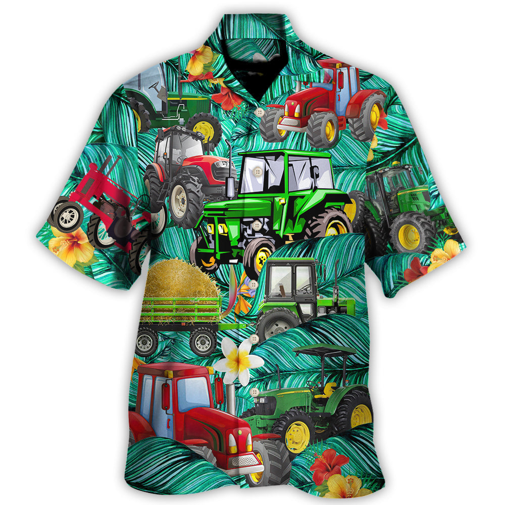 Hawaiian Shirt / Adults / S Tractor I Promise Tropical - Hawaiian Shirt - Reefox