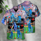 Dog Love Cricket Funny Lover Cricket And Dog - Hawaiian Shirt - Reefox