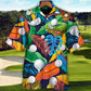 Golf Funny It Takes A Lot Of Balls To Golf The Way I Do Tropical Golf Lover - Hawaiian Shirt