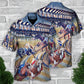 Dog Racing Art Print We Love Dog Racing Greyhound - Hawaiian Shirt - Reefox