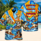 Surfing Funny Dog Pizza Surfing Boy Like A Normal Boy But Cooler Lovers Surfing - Hawaiian Shirt