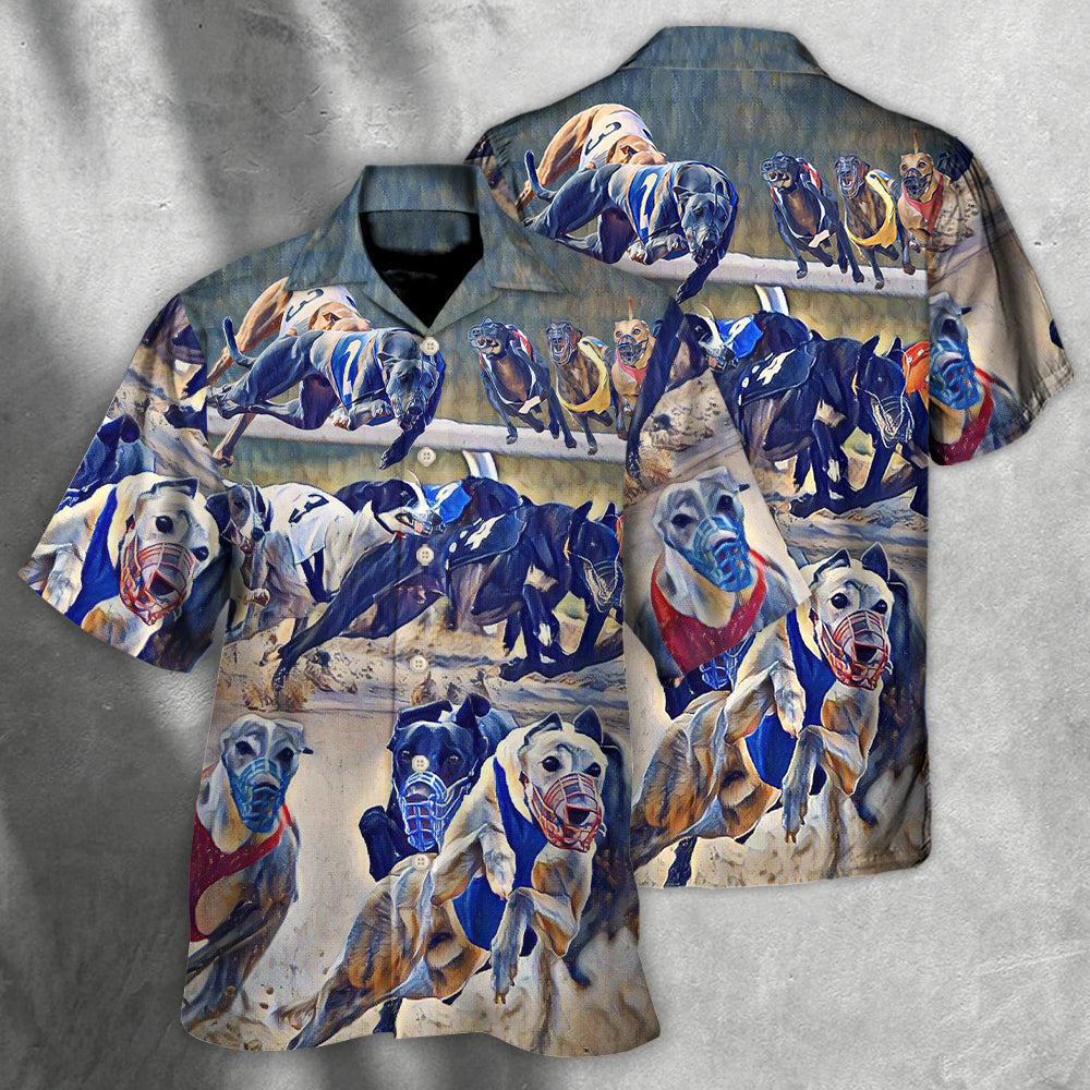 Dog Racing Has Been In Steep Decline For Years Greyhound - Hawaiian Shirt - Reefox