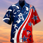 America Parachute Jump Cool - Hawaiian Shirt - Reefox