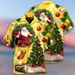 Christmas Tree Yellow Stunning Night - Hawaiian Shirt - Reefox