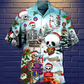 Skull Xmas Snow - Hawaiian Shirt - Reefox