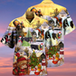 Cow Christmas Love Animals Love - Hawaiian Shirt - Reefox