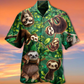 Sloth Lovely Cute Animals - Hawaiian Shirt - Reefox