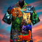 Cat In My Dream I'm So Happy - Hawaiian Shirt - Reefox