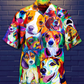 Beagle Dogs Painting Beautiful - Hawaiian Shirt - Reefox