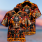 Firefighter On Fire Love Life - Hawaiian Shirt - Reefox
