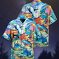 Shark Painting Color - Hawaiian Shirt - Reefox