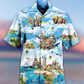 Airplane Travel World Whole Life - Hawaiian Shirt - Reefox