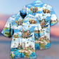 Airplane Travel World Whole Life - Hawaiian Shirt - Reefox
