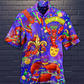Mardi Gras Shrimp Love Animals - Hawaiian Shirt - Reefox