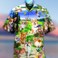 Corgi Dogs Love Blue Sky - Hawaiian Shirt - Reefox
