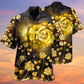 Rose Gold Flowers - Hawaiian Shirt - Reefox