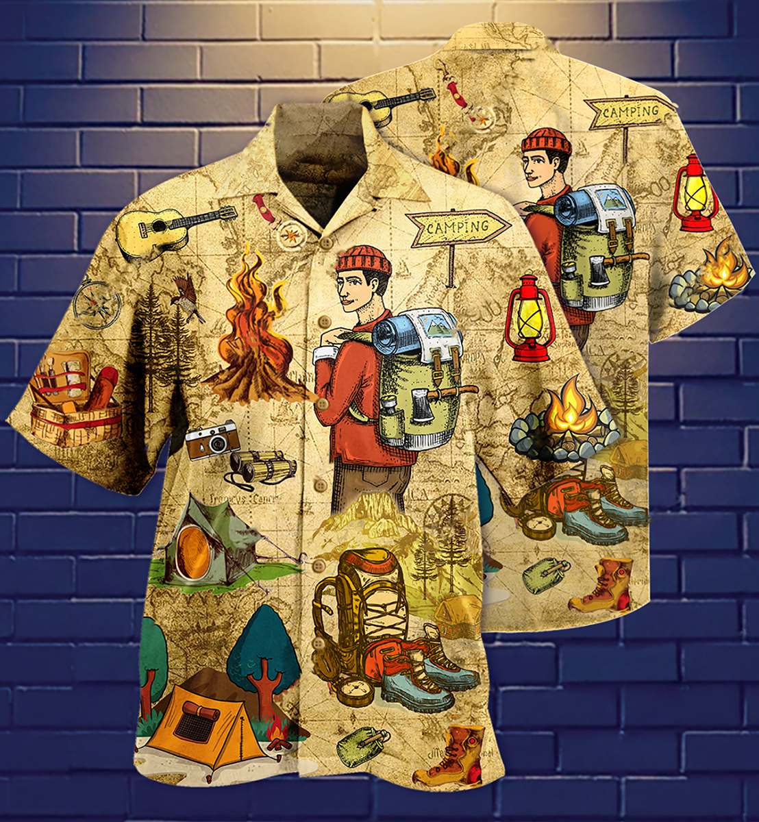 Camping Love Life - Hawaiian Shirt - Reefox