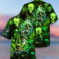 Skull So High Cannabis - Hawaiian Shirt - Reefox