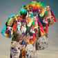 Lama Smile Happy Life - Hawaiian Shirt - Reefox