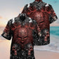Skull Metal Style Angry - Hawaiian Shirt - Reefox