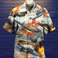 Combat Aircraft Fire War - Hawaiian Shirt - Reefox