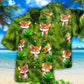 Fox In 3D Animator Fox - Hawaiian Shirt - Reefox
