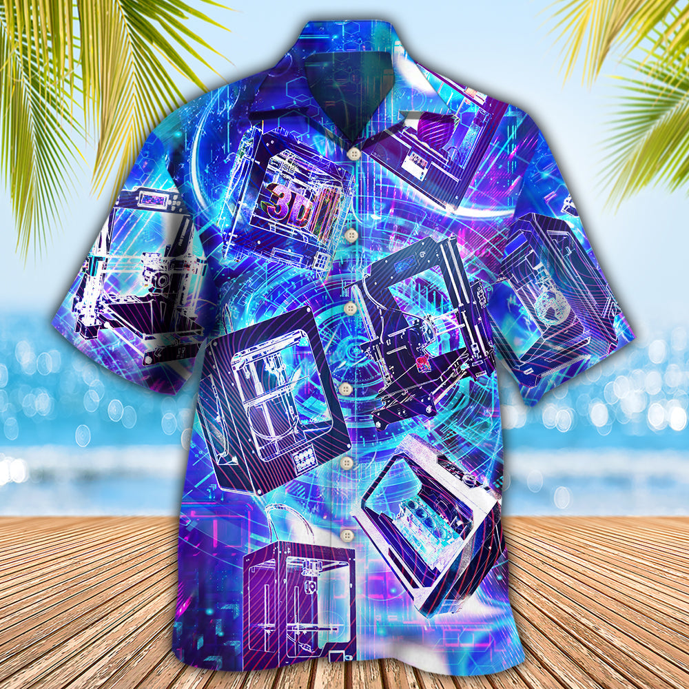 3D Printing in Modern Life - Hawaiian Shirt - Reefox