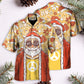 Christmas Santa Cutie Hippie Groovy - Hawaiian Shirt - Reefox