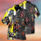 Motocross Racing Lover Motorcycle Art Style - Hawaiian Shirt - Reefox