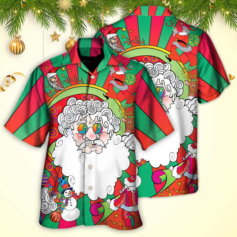 Hippie Santa Fantasy World Unreal - Hawaiian Shirt - Reefox