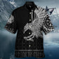 Viking Raven Odin Victory - Hawaiian Shirt - Reefox