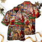 Santa Claus Christmas Merry Xmas - Hawaiian Shirt - Reefox