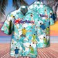 Dodgeball Ball Games Tropical Life - Hawaiian Shirt - Reefox